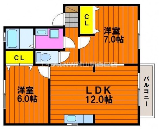 エクセレントハイツⅠの物件間取画像